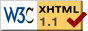 Gyldig XHTML 1.1